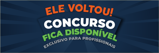 O Concurso Fica disponível exclusivo para profissionais voltou! No dia 22/12/20 será divulgado o grande vencedor que vai levar para casa uma Tv Smart de 40 Polegadas