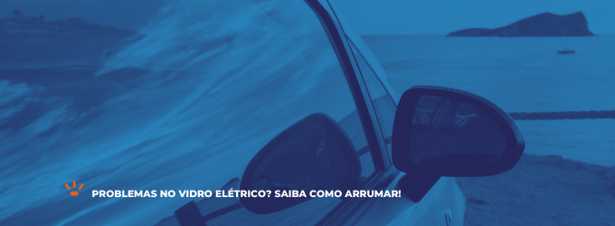 Carro com problemas no vidro elétrico