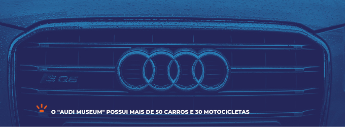 Carro com o logo da marca Audi 
