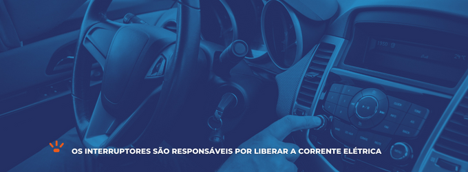 Interruptores de um carro