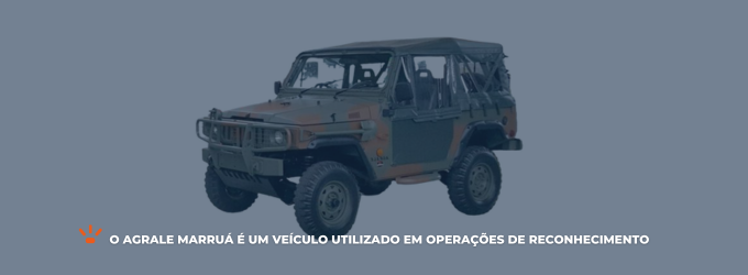 Veiculo militar brasileiro chamado Agrale Marruá
