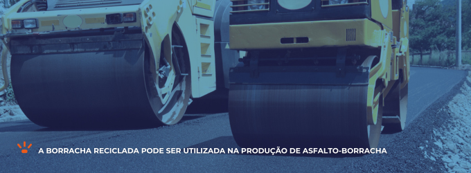 Caminhão de pavimentação no asfalto utilizando rolo compactador.