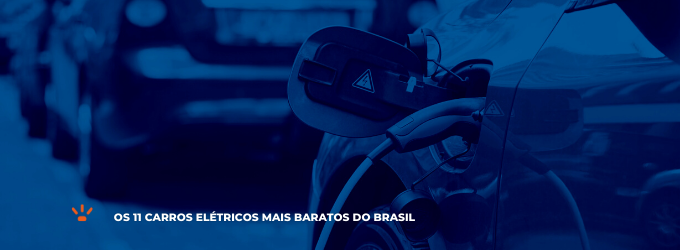 Carro elétrico sendo abastecido 